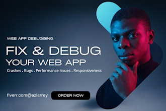 help fix website bugs, code isssues and webflow errors