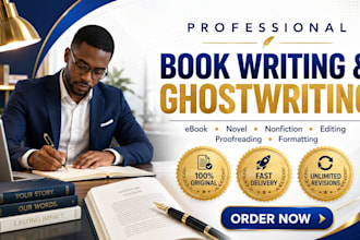 write, edit, proofread, and format your book professionally