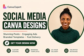 create canva social media posts instagram posts ad creatives facebook ads design