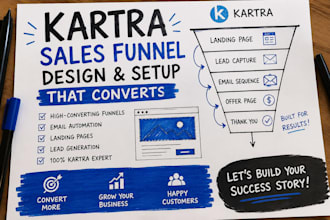 build kartra funnel that converts visitors into customers