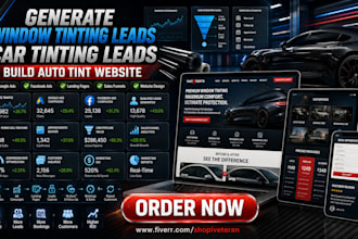 generate window tinting leads car tinting and build auto tint website