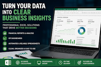 transform your financial data into an executive dashboard