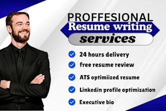 write or edit a professional ats resume