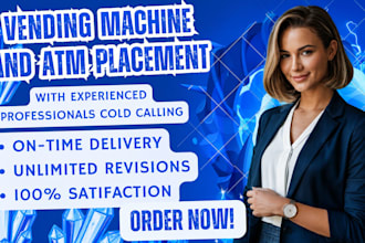 do cold calling for atm locator and vending machine placement vending locator