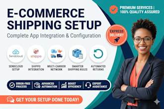 setup sendcloud shippo easyship shipstation shippypro proship shoptet metapack