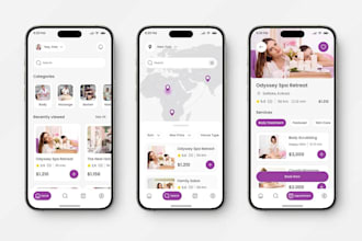 develop custom beauty app, salon app, appointment app or salon booking system