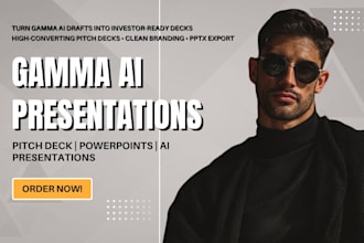 gamma ai expert gamma ai presentation design pitch deck for investors