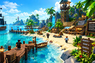 create roblox games, lua scripting, custom maps and game systems