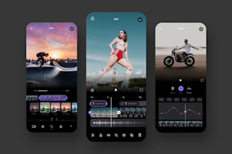 build ai powered content and video generator app, short video, image editing app