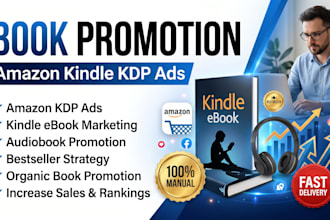 do book promotion amazon kindle KDP ads ebook marketing audiobook promotion