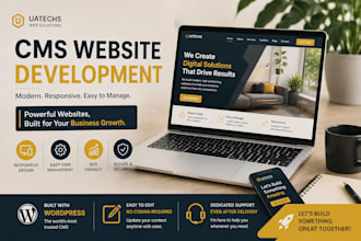 develop a custom cms website for your business