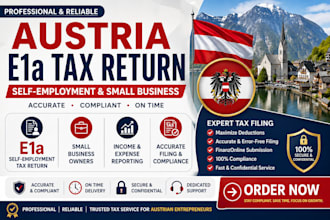 prepare your austria e1a self employment and small business tax return