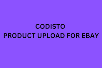 do codisto product upload for ebay amazon and walmart