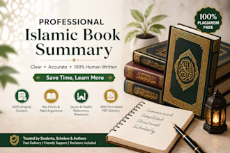 summarize islamic books with quran and hadith references