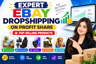 do expert ebay dropshipping on profit share