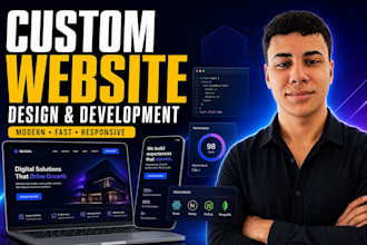 build a modern responsive website