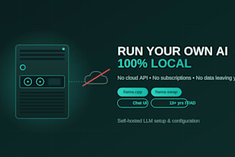 set up a local, private ai chatbot on your own hardware