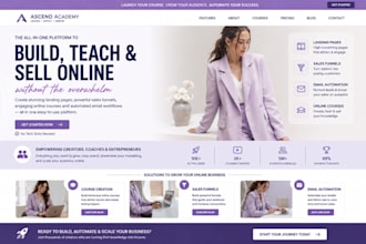 systeme io online course systeme io landing page sales funnel email automation