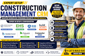 setup benchmark gensuite ehs rib buildsmart buildertrend houzz pro computerease