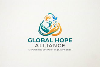 design a professional humanitarian and ngo logo