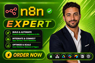 n8n zapier n8n ai agent shopify social media automation ai receptionist expert