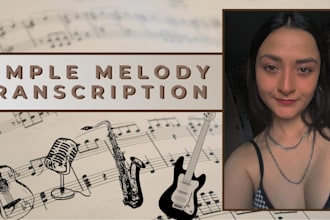 transcribe simple melodies into midi files or sheet music