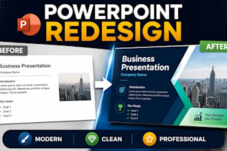 redesign your powerpoint presentation professionally