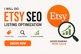 do etsy SEO listing optimization for titles tags and ai search ranking 2026