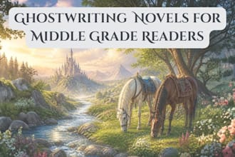 ghostwrite your middle grade fiction story