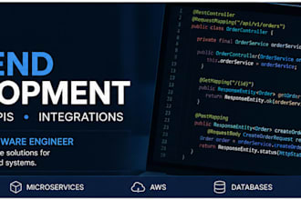 develop, debug, or integrate your java backend or API
