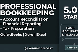 do bookkeeping, accounting and microsoft excel tasks