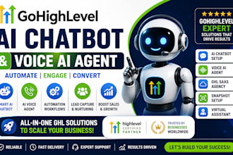 gohighlevel ai chatbot ghl voice ai agent go high level saas agency snapshot va