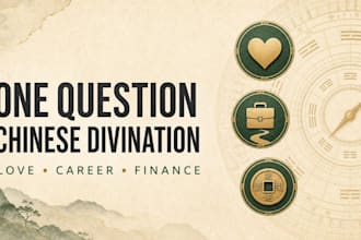 answer one question with an I ching divination reading
