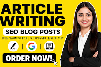 write urgent articles, blog summary and research reports