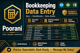 enter your bookkeeping data accurately