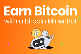 build develop high profitable bitcoin bot on your smartphone or pc