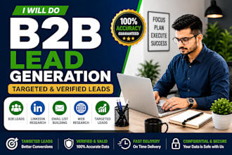 lead generation, b2b lead generation, prospect list, prospect research,