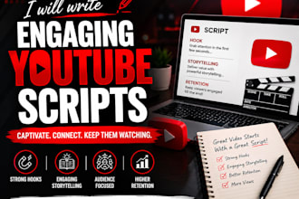 write engaging youtube scripts