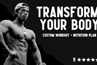 be your online personal trainer and nutritionist