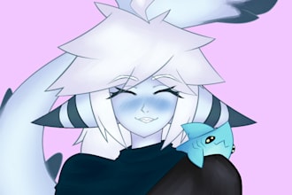 draw your fursona furry oc, scalie, avian or dnd