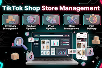manage your tiktok shop store