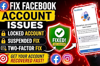 troubleshoot and fix facebook and instagram account issues