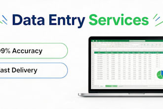 student with data entry experience supporting college administrative work