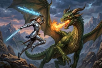 draw fantasy illustrations, concept art, and card game art