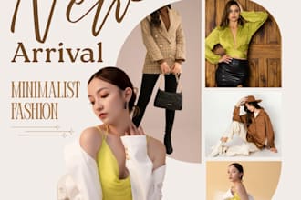 design fashion posts for clothing brands