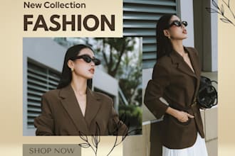 design fashion posts for clothing brands