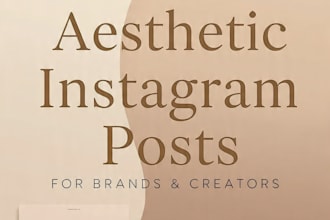 design 5 aesthetic instagram carousel posts