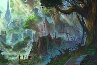 design fantasy book covers or fantasy ebook cover design