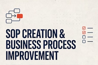 improve your business processes and create sop documents