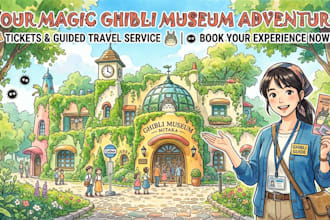 book ghibli museum, pokepark kanto, nintendo, pokemon cafe, kirby cafe ticket